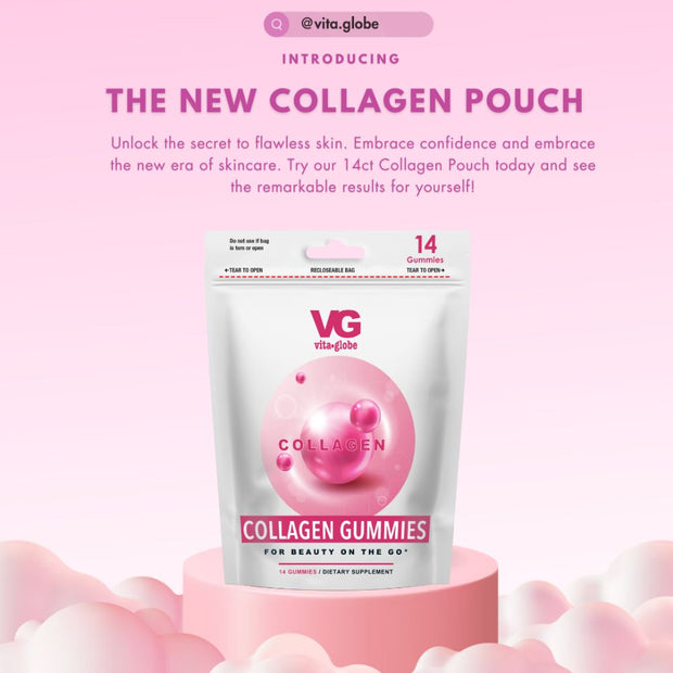 Vita Globe Collagen Gummy Vitamin New Pouches