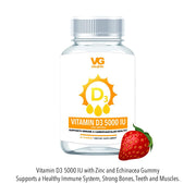 Vita Globe Vitamin D3 5000 IU Gummy Vitamins Benefits