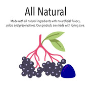Vita Globe Elderberry immunity support gummy vitamins all natural