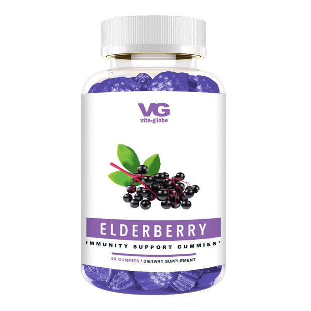 Vita Globe Elderberry immunity support gummy vitamins